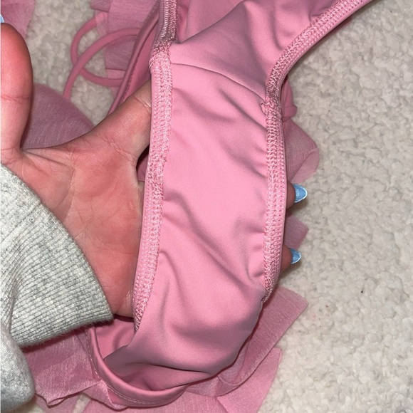 Pink Ruffle Bikini Set - Picture 4 of 4